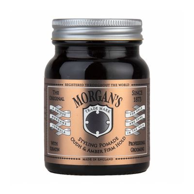 Pomáda s vôňou agarového dreva MORGANS Oudh & Amber Firm hold pomade 100 g