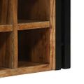 vidaXL Regál na víno 2 ks 46 x 35 x 27,5 cm Pevné akáciové drevo