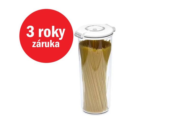 STATUS Tritan vákuová okrúhla dóza 2,5l 177820, biela