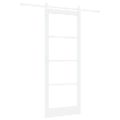 vidaXL Posuvné dvere ORKDAL Biela 83 x 211 cm