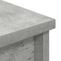vidaXL Highboard Concrete Grey 37,5x35x180 cm Konštrukčné drevo