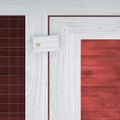 vidaXL Zvieracia klietka/králikáreň, dvojposchodová, červená, drevo