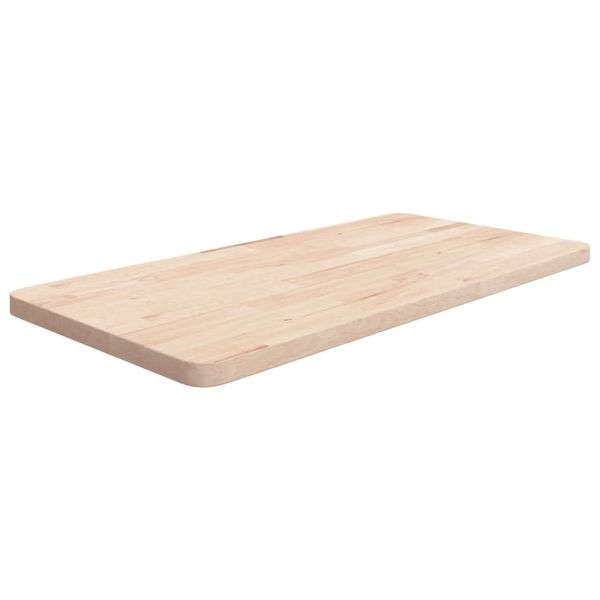 vidaXL Kúpeľňová doska 80x40x2,5 cm neošetrený masív