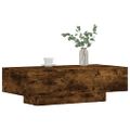 vidaXL Konferenčný stolík dymový dub 100x49,5x31 cm kompozitné drevo