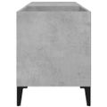 vidaXL Skrinka na platne betónovosivá 84,5x38x48 cm kompozitné drevo