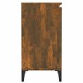 vidaXL Komoda údený dub 60x35x70 cm spracované drevo