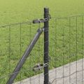 vidaXL Euro plot s betónovým podstavcom 50 x 0,4 m PVC potiahnutá oceľ