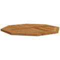 vidaXL Stolová doska 80x80x2,5 cm osemuholník masívne teakové drevo
