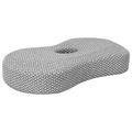 vidaXL Vankúš na krk Biely Pamäťová pena 53 x 34,5 x 10,5 cm