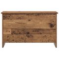 vidaXL Úložná truhlica Staré drevo 80 x 40 x 50 cm Kompozitné drevo