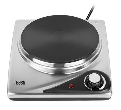 Varič elektrický jednoplatničkový TEESA TSA0202, 1500W, nerez Varič elektrický jednoplošníkový TEESA TSA0202, 1500W, nerez