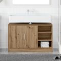 vidaXL Kúpeľňová skriňa Remeselný dub 90 x 29 x 55 cm Kompozitné drevo