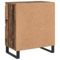 vidaXL Servírovacia skriňa Staré drevo 60 x 35 x 70 cm