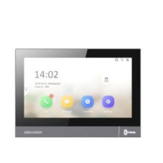 Hikvision 7" IP bytový dotykový monitor pro zápustnou montáž; Wi-Fi; PoE