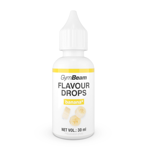 Flavour Drops - GymBeam, banán