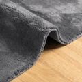 vidaXL Koberec HUARTE krátky vlas mäkký umývateľný antracit 120x170 cm