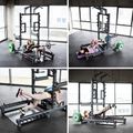 Multifunkčný stojan s platformou na zdvíhanie činiek a hip thrust HMS SMP01