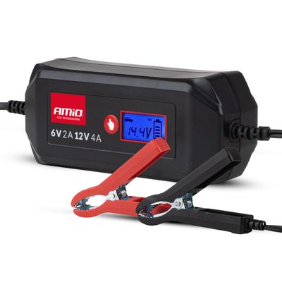 Nabíjačka digitálna STD GEL AGM WET MAX 4A 6/12V AMiO-04523