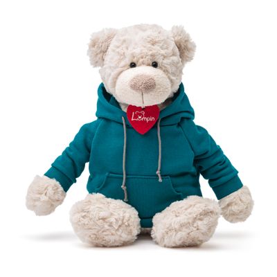 Medveď Spencer v modrej mikine 35 cm