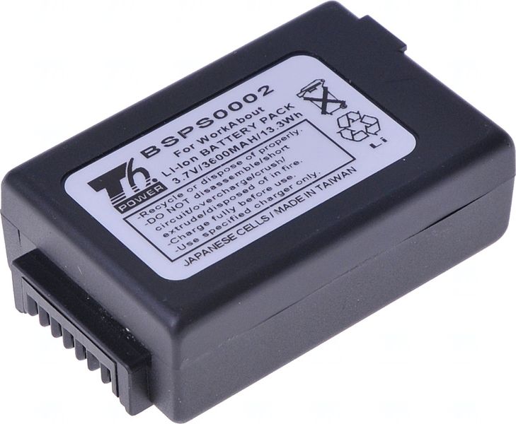 Batéria T6 Power pre Psion Teklogix WorkAbout Pro 7525C-G1, 7525S-G1, Pro 3C, 3600mAh, 13,3Wh
