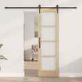 vidaXL Posuvné dvere ORKDAL 61 x 198,5 cm Prírodná