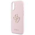Guess HC PU FW RESIN LOGO PINK puzdro pre iPhone 17 Pro 6,3"