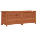 vidaXL Vonkajší box na vankúše hnedý 150x50x56 cm jedľový masív