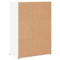vidaXL Komody 2 ks biele 60x30x84 cm kompozitné drevo