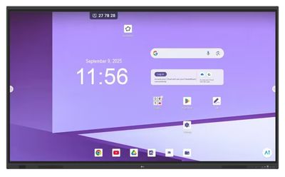 86'' LG LED 86TR3DQ-B - UHD, 400cd, Android 14,16/7