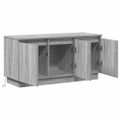 vidaXL TV skrinka 100 x 38 x 49 cm Sivý Sonoma Kompozitné drevo