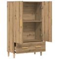 vidaXL Highboard Artisan Dub 70x31x115 cm Engineered Wood