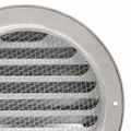 vidaXL Kryty vzduchových ventilátorov 2 ks Strieborná 200 mm