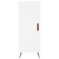 vidaXL Vysoká skrinka biela 34,5x34x180 cm spracované drevo