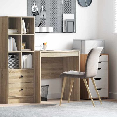 vidaXL Stôl Sonoma dub 70 x 50 x 76 cm