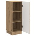 vidaXL Servírovacia skriňa Dub artisan 33 x 34,5 x 87 cm