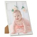 vidaXL Fotorámiky na stenu alebo stôl 5 ks strieborné 70x90 cm MDF