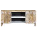 VidaXL TV skrinka 105x33,5x46 cm Masívne drevo Mango