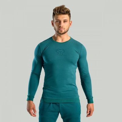 Tričko s dlhým rukávom Essential Deep Teal - STRIX