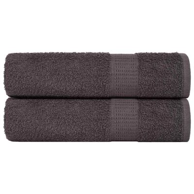 vidaXL Utierky na ruky FROGN 2 ks antracitové 50x100 cm 360 g/m²
