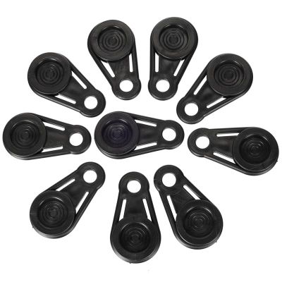 Sada uchytov s očkom na upevnenie plachty TRAILER TARP HOOK SET 1, 10ks SIXTOL