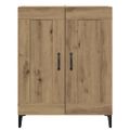 vidaXL Servírovacia skriňa Remeselný dub 69,5 x 34 x 90 cm