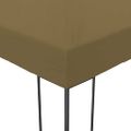 vidaXL Záhradný altánok 6x3x2,7 m, sivohnedý 180 g/m²