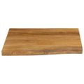 vidaXL Stolová doska 80x80x2,5 cm živý okraj masívne mango