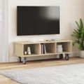 vidaXL TV stolík 100 x 35 x 35 cm Sonoma dub Kompozitné drevo
