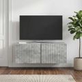 vidaXL Nástenná TV skrinka 78,5 x 31 x 30 cm Betónovo sivá