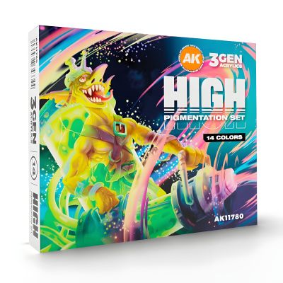 AK Interactive - High Pigmentation Set (14 barev)
