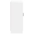 vidaXL Servírovacia skriňa Biela 66 x 34,5 x 87 cm Kompozitné drevo