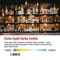 LED žiarovka DECO SMOKED A60 / E27 / 4,5 W (19 W) / 180 lm / flame