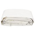vidaXL Celta biela 5x7 m 650 g/m²