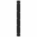 vidaXL Nohy k jedálenskému stolu, čierne, 2 ks, 80 x (72-73) cm, oceľové